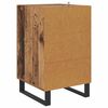 vidaXL Bedside Cabinet Old Wood 40 x 40 x 66 cm Engineered Wood