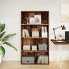 vidaXL Bookcase Old Wood 80x30x152 cm Engineered Wood