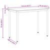 vidaXL Dining Tables METAL