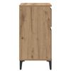 vidaXL Bedside Cabinet with Drawer 2 pcs Artisan Oak 40 x 35 x 70 cm