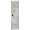 vidaXL Bathroom Cabinet with Roll Holder Concrete Grey 20.5x22x72 cm