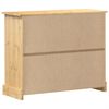 vidaXL Chest of Drawers Corona 110x43x91 cm Solid Wood Pine