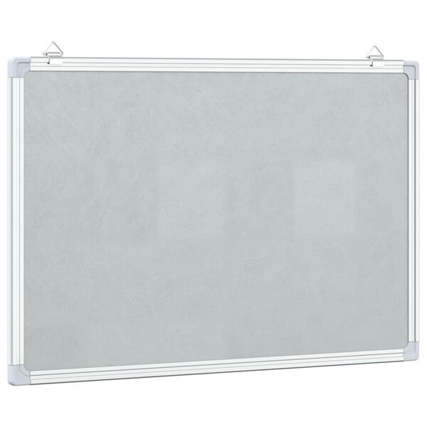 vidaXL Magnetic Whiteboard 60x40x1.7 cm Aluminium