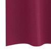 vidaXL Blackout Curtains with Rings 2 pcs Wine Red 175 x 140 cm