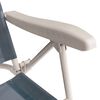 Outwell Reclining Camping Chair Cromer Ocean Blue