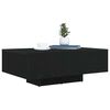 vidaXL Coffee Table Black Oak 85 x 55 x 31 cm Engineered Wood