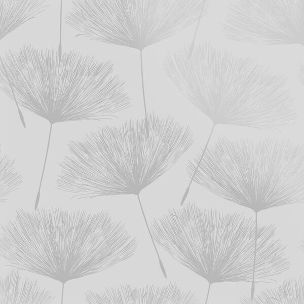 DUTCH WALLCOVERINGS Wallpaper Fleur Grey