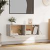 vidaXL Wall Cabinet Grey Sonoma 100x36.5x35 cm Engineered Wood