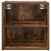 vidaXL Hanging Cabinet Smoked Oak 40 x 29.5 x 40 cm Engineered Wood