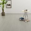 vidaXL Self-adhesive Flooring Planks 4.46 m&sup2; 3 mm PVC Light Grey
