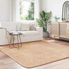 vidaXL Shaggy Rug High Pile NAVARRA Beige 200x200 cm Polyester