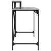 vidaXL Desk Grey Sonoma 100x50x90 cm Engineered Wood and Iron