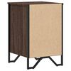 vidaXL Bedside Cabinet Brown Oak 40x41x60 cm Engineered Wood