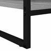 vidaXL Coffee Table Grey Sonoma 80 x 50 x 40 cm Engineered Wood