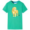 vidaXL Kids' T-shirt Green 104