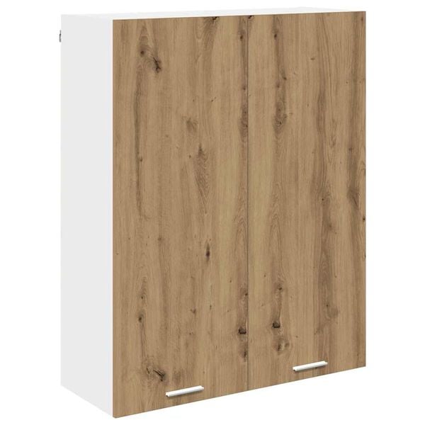vidaXL Hanging Cabinet Artisan Oak 80 x 31 x 100 cm Engineered Wood