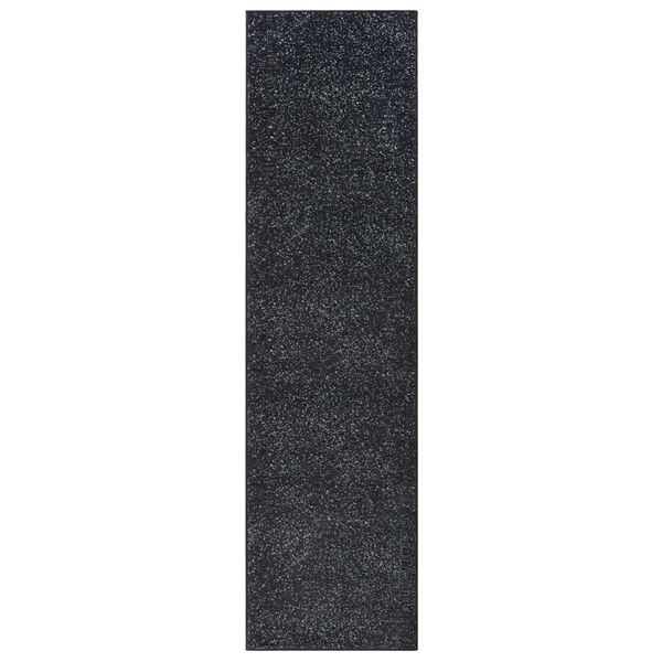 vidaXL Runner Rug BCF Anthracite 100x400 cm