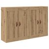 vidaXL Wall-mounted Cabinet 2 pcs Artisan Oak 69.5 x 34 x 90 cm