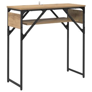 vidaXL ConsoleTable Artisan Oak Engineered Wood 75x30x75cm