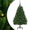 vidaXL Artificial Christmas Tree 120 cm 150 LEDs Warm White Green