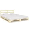 vidaXL Pallet Bed Frame without Mattress Solid Pine Wood 180x200 cm