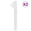 vidaXL Plant Fleece 2 Rolls 70 g/m&sup2; 10x1.6 m