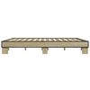 vidaXL Bed Frame without Mattress Sonoma Oak 200x200 cm