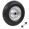 vidaXL Wheelbarrow Wheel with Axle Solid PU 4.00-8 390 mm