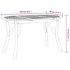 vidaXL Garden Table 150x90x75 cm Solid Wood Acacia