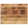 vidaXL Table Top 80x50x2.5 cm Rectangular Solid Wood Rough Mango