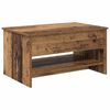 vidaXL Coffee Table Old Wood 80 x 50.5 x 41.5 cm Engineered Wood