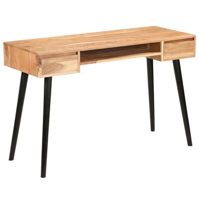 vidaXL Writing Table Solid Acacia Wood 118x45x76 cm