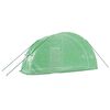 vidaXL Greenhouse with Steel Frame Green 12 m&sup2; 6x2x2.85 m