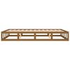 vidaXL Bed Frame without Mattress Honey Brown 120x190 cm Small Double Solid Wood