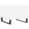 vidaXL Coffee Table White 50x50x40 cm Engineered Wood