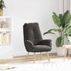 vidaXL Armchair Dark Grey 69 x 74 x 93 cm Sherpa Fabric