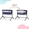 Kinderkraft 2-in-1 Baby Cot BEA Navy