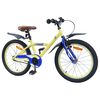 vidaXL Kids Bike 18'' for 5-7 Years Old Yellow