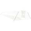 vidaXL Greenhouse with Steel Frame White 54 m&sup2; 18x3x2 m