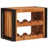 vidaXL Wine Rack Brown 60 x 45 x 33 cm Solid Acacia Wood