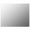 vidaXL Wall Mirror | Transparent | Glass | 100x60 cm | Wall mounting