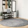 vidaXL Shaggy Rug PAMPLONA High Pile Modern Grey &Oslash; 200 cm