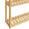 vidaXL Bathroom Shelf 3-Tier Wall-mounted 60x15x54 cm Bamboo