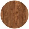 vidaXL Table Top &Oslash; 40 x 2.5 cm Round Solid Oak Wood Light Brown