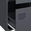 vidaXL Highboard Anthracite 68x39x101.5 cm Steel