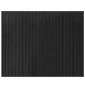 vidaXL Rug Rectangular Grey80x100 cm Bamboo