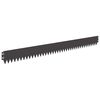 vidaXL Lawn Edging 20 pcs 103 x 10 cm Steel Black