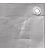 vidaXL Tarpaulin 260 g/m&sup2; 8x10 m Grey HDPE