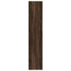 vidaXL Bookcase Brown Oak 57x28.5x141 cm Engineered Wood
