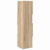 vidaXL Corner Cabinet Sonoma Oak 25.5x25x102cm Engineered Wood